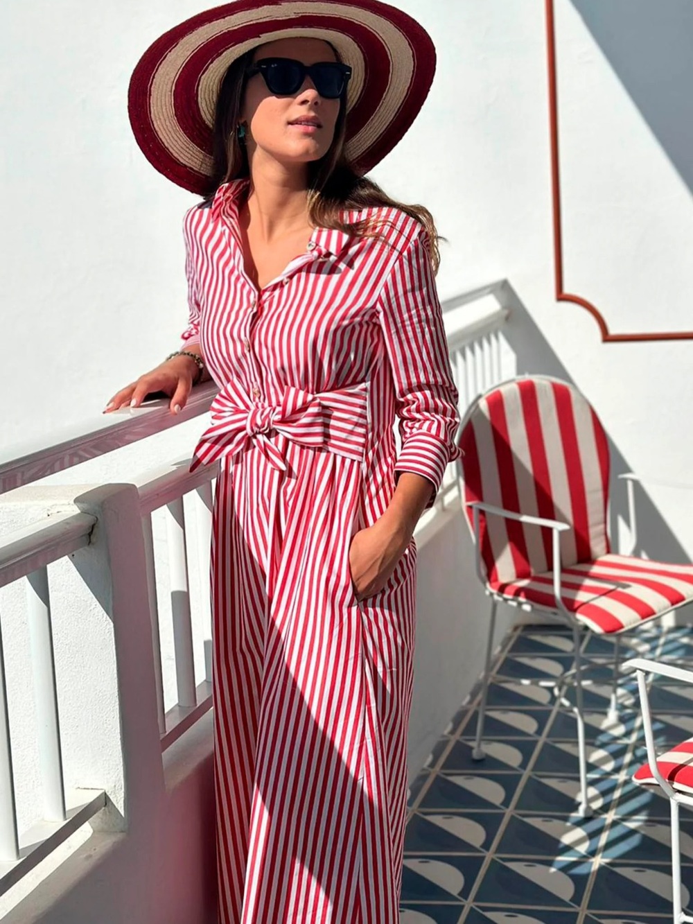 Vilagallo CAMISERO LAZO DRESS 🌴🌴🌴🌴